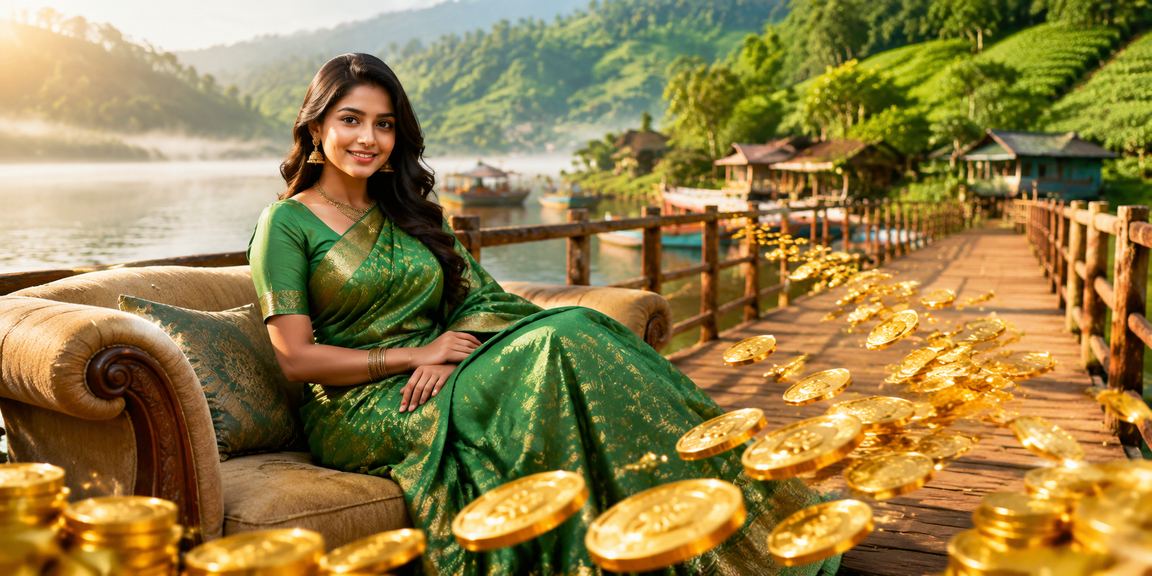বান্দরবানে শাড়িতে লটারি ও বেটিং নিয়ে আলোচনায় দুজন নারী